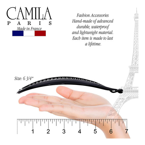 Pack De 2 Clips De Plátano Franceses Camila Paris Nv135 Para
