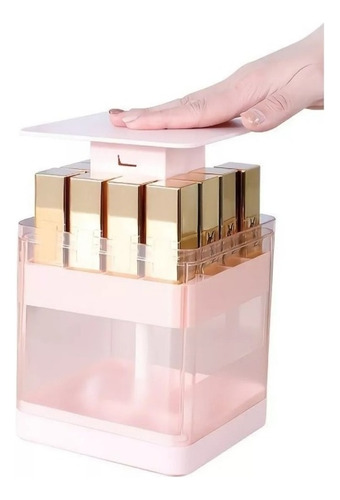 Organizador De Maquillaje Levantable Porta Lápiz Labial