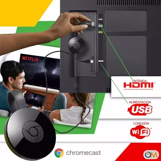 Google Chromecast 2 Tv 2da Generacion Mod. + Obs