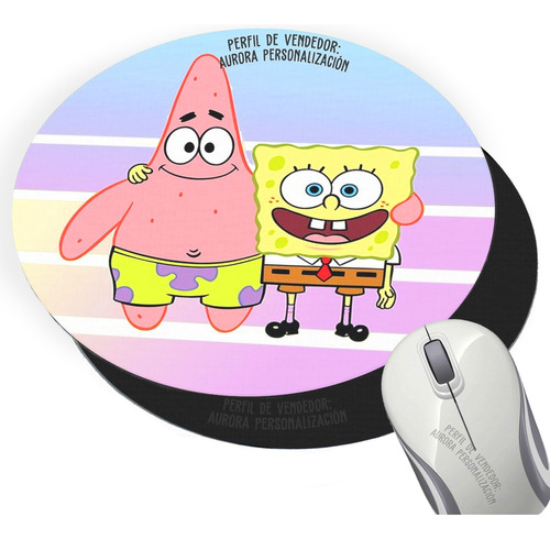 Pad Mouse Bob Esponja Caricatura 007