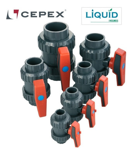 Válvula De Bola Cepex 1.5'' Uniblock - Una Unión