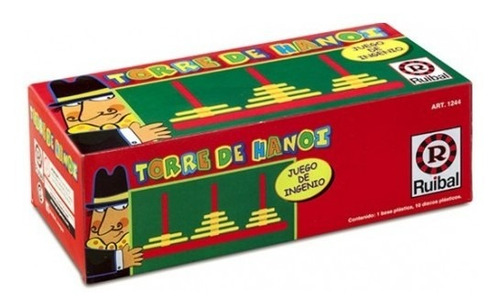Imagen 6 de 8 de Juego De Ingenio Torre De Hanoi 1244