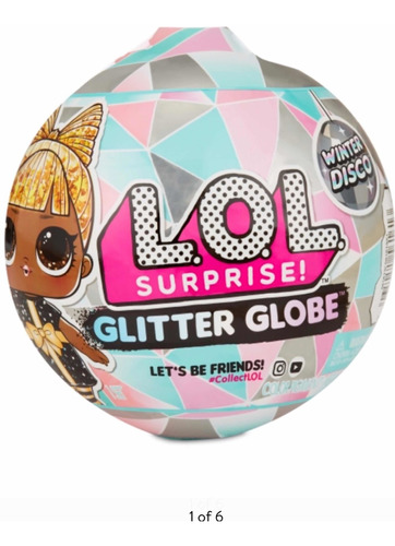 Lol Surprise! 8 Sorpresas Glitter Globe Winter Disco Series