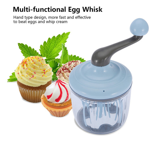 Batidor De Crema De Huevos Tipo Manual, Batidor De Huevos Mu