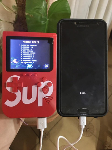 Power Bank Nintendo Sup Con 400 Juegos A Prueba De Golpes