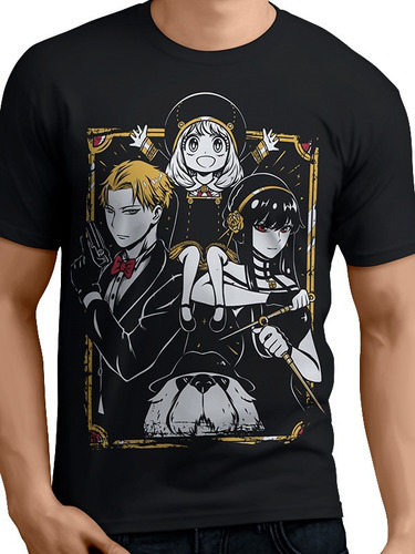 Remera Spy Family Anime Anya Twilight Yor Bond Loid Forger