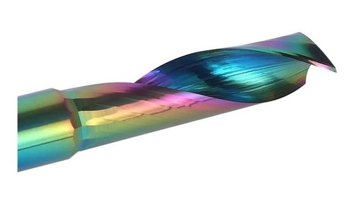 Creap 1 Uds Fresa Cnc Una Sola Flauta Acero Tungsteno Broca