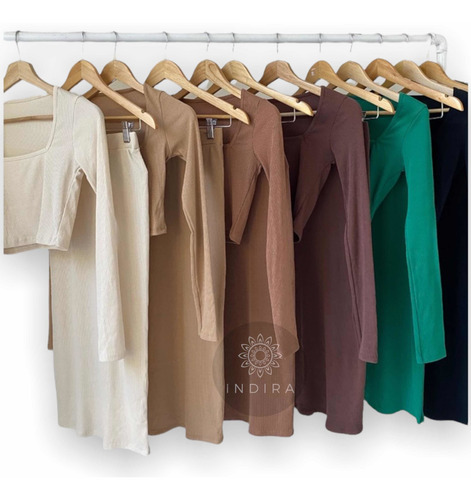 Imagen 3 de 3 de Conjunto Morley Remera Y Pollera Mujer Manga Larga
