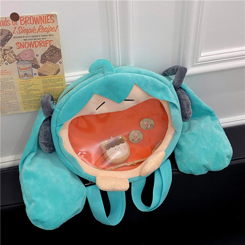 Mochila De Muñeca De Animé Hatsune Miku Para Niñas