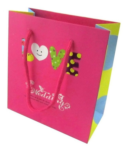 Pack De 10 Bolsas De Papel Para Regalo