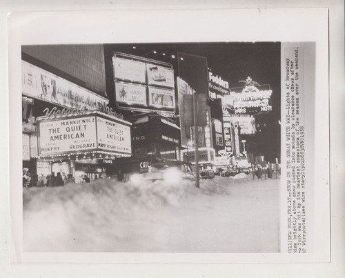 Fotografia De Prensa Associated Press Nevada New York 1958