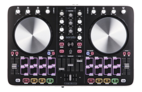 Controlador DJ Reloop Beatmix 2 negro de 2 canales