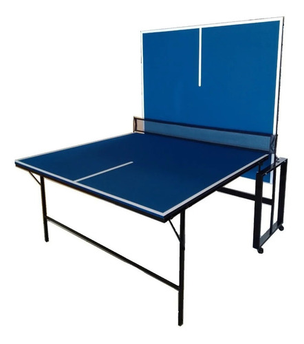 Imagen 2 de 2 de Mesa de ping pong Gambetita 12MM fabricada en MDF color azul