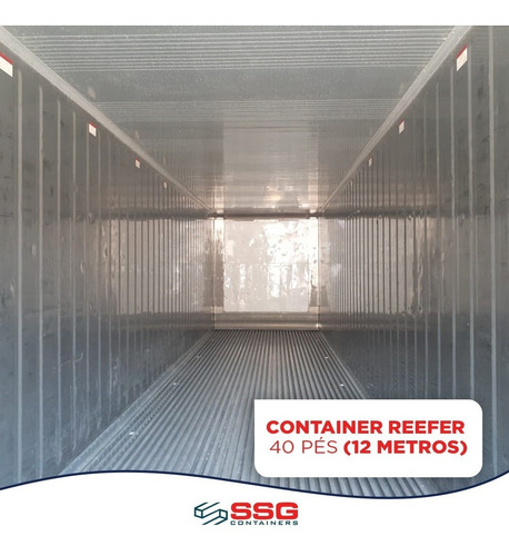 Contêiner Frigorifico Camara Fria Aluguel Mensal Aço Inox