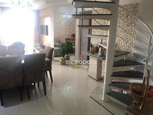 Imagem 3 de 22 de Cobertura À Venda, 144 M² Por R$ 1.200.000,00 - Olímpico - São Caetano Do Sul/sp - Co0374