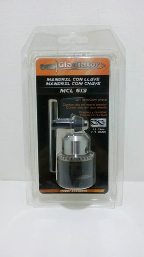 Mandril Con Llave 1/2 Marca Gladiator