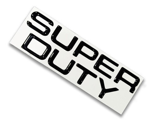 Super Duty Letras En Relieve 3d Parrilla Frontal Y Compuerta