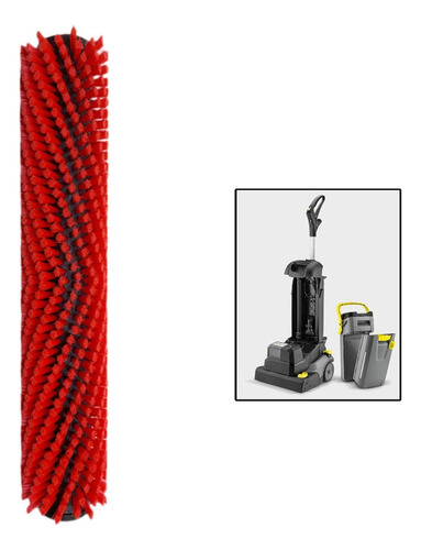Pincel De Vacío, Roller Vacuumer Piezas De Limpieza Rojo