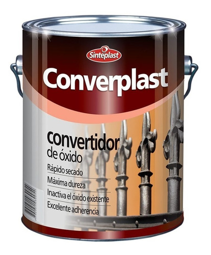 Converplast Convertidor De Oxido 4lt  Negro Sinteplast  