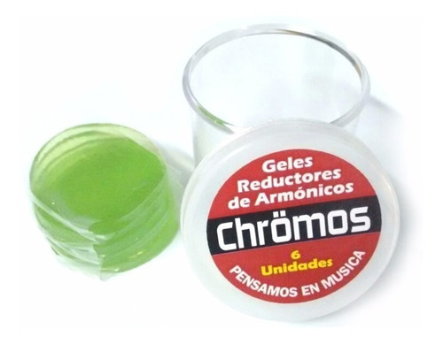 Gel Antiarmonicos Chromos X 6 Unidades Para Bateria 