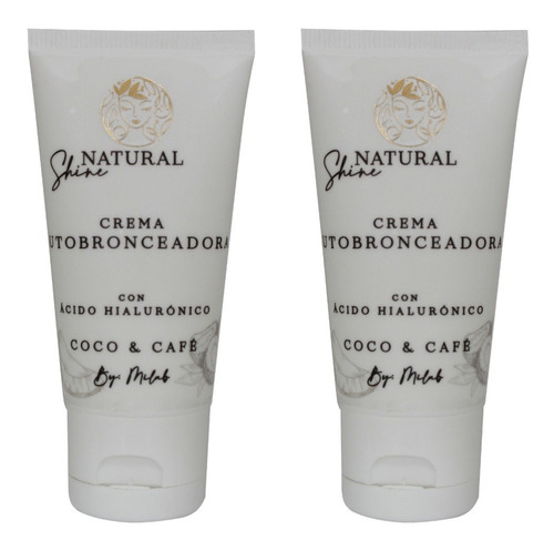 Autobronceador Natural Shine X 2- Ml A - mL a $832