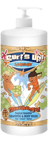 Surf 's Up Kidside Tropical Smoothie Tearless Champu Y Lava