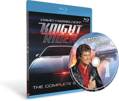 Serie Completa: El Auto Fantastico /knight Rider Bluray Mkv 