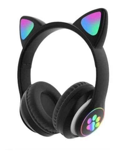 Audifonos Bluetooth Inalambrico De Niños Y Niñas  De Gato