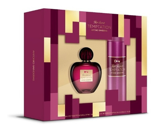 Banderas Sethersecrettemptation Edt50ml+deo150ml-muj