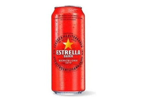 Cerveza Estrella Damm 500ml X 24 Unidades. Envío Gratis