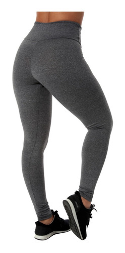 Imagem 4 de 10 de Kit 3 Legging Fitness Lisas Não Fica Transparente Academia