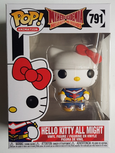 Sanrio My Hero Academia Hello Kitty All Might Pop! Funko