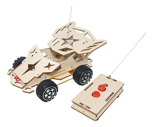 . Diy Mini Coche De Control Remoto Juguete De Aprendizaje