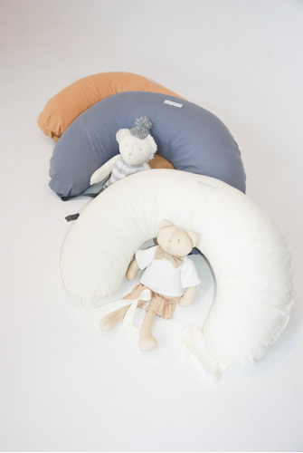 Imagen 2 de 10 de Almohada Almohadón Amamantar Lactancia Microperlas Maminia