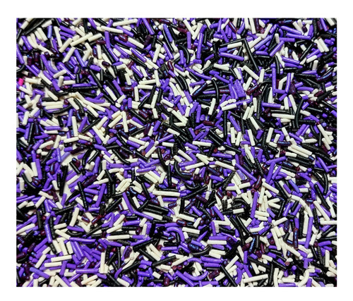 Granillo Halloween Mix Blanco Morado