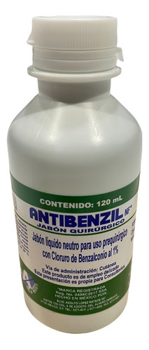 Antibenzil Jabón Quirúrgico 120ml