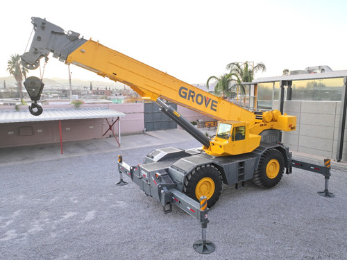 Grua Certificada Marca Grove Rt980 De 80 Ton Toneladas