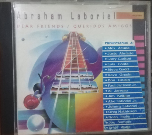 Abraham Laboriel Dear Friends Cd Edición Limitada (Usado)