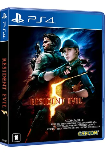 Imagem do produto RESIDENT EVIL 5 PS4 - Físico em Mercado Livre