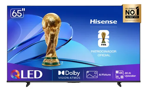 Smart Tv Hisense Qled 4k 65 Polegadas Com Dolby Vision, Dol