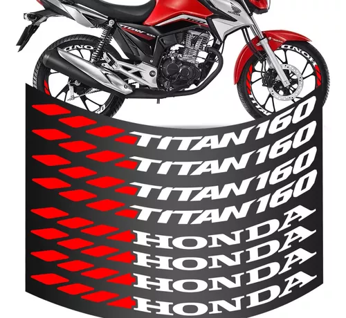 DESENHANDO A HONDA 160 TITAN!!! (MUITO LINDA) 