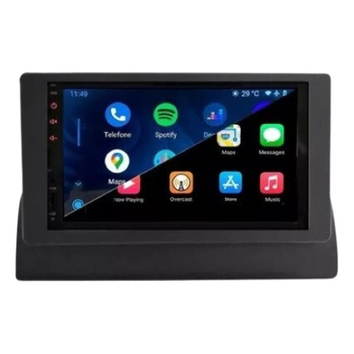 Central Multimidia Fiat Uno Mille Fiorino 2004 Android Auto