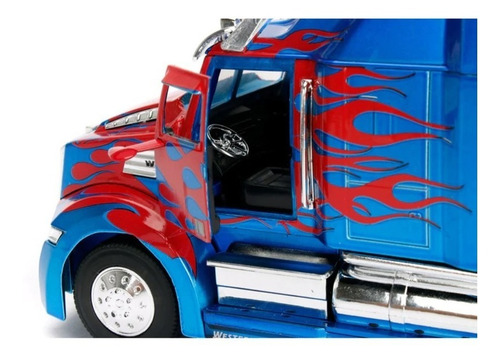 Auto Optimus Prime Western Star 5700 Xe Transformers 1:24