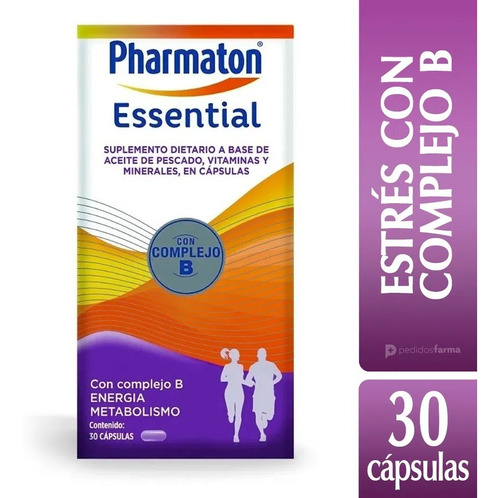 Imagen 1 de 1 de Pharmaton Essential Aceite De Pescado Comp B 30 Caps Full