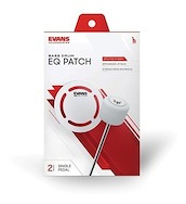 Patch Evans Eqpaf1 Protector De Bombo Blanco X2 