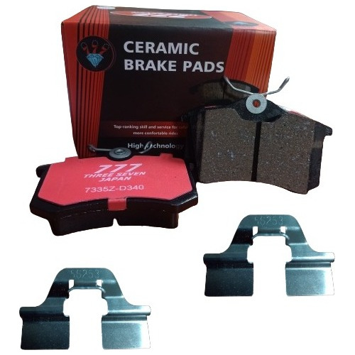 Balatas Traseras Jetta A4 2000 2001 2002 2003 2004 Ceramica