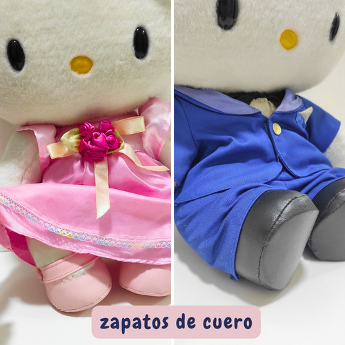 Peluches Hello Kitty Y Dear Daniel Sanrio - Novios - 50 Cms