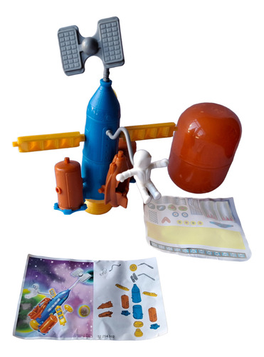 Maxi Kinder Nave Espacial Con Cartina Juguete 22.254.002