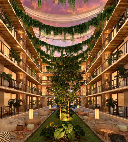 Imagen 5 de 22 de Departamento En Venta En Tulum , Distrito Arte, Estudio