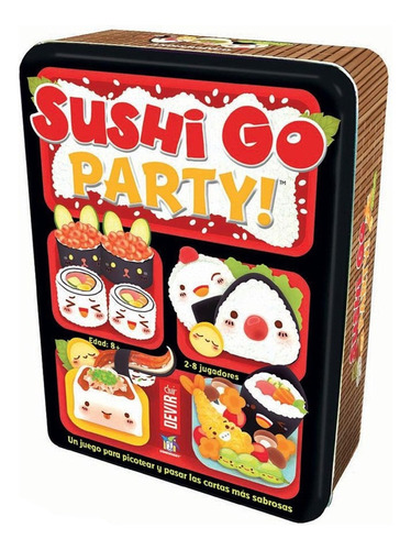 Juego de Mesa Sushi Go Party!